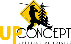 Logo UP Concept, constructeur accrobranche Parc Aventure